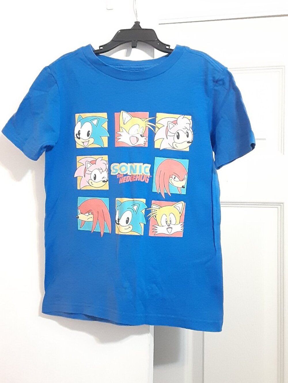 Sonic The Hedgehog Boys Size Small Short Sleeve T-Shirt